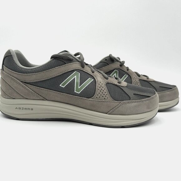 New Balance 877 V1 Walking Shoe Men's Size 15 XWide 4E MW877GT Grey - Picture 3 of 7